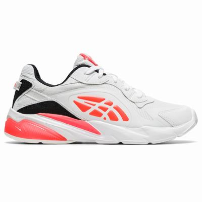 Asics Gel-Miqrum - Naisten Tennarit - Valkoinen/Oranssi Punainen